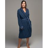 Bademantel Essenza Connect Organic Uni Blue-S