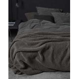 Essenza - Guy - Dekbedovertrek - Antraciet - Katoen - Inclusief Kussenslopen