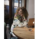 ESSENZA Fleur Badjas Ecru