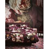 ESSENZA Fleur Dekbedovertrek Bordeauxrood - Lits-Jumeaux XL – 260x200/220 cm