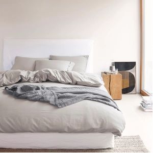 Marc O'Polo Senja Soft - Dekbedovertrekset - Oatmeal - Katoen