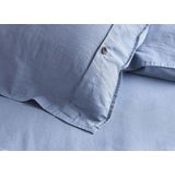 Dekbedovertrek - Wit - Katoen - 1 Persoon