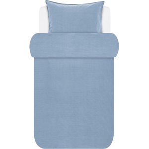 Dekbedovertrek - Wit - Katoen - 1 Persoon