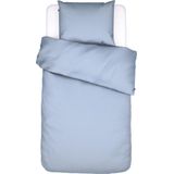 ESSENZA Minte Dekbedovertrek - Ijsblauw - Satijn - Eenpersoons - 140x200/220 cm