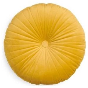 ESSENZA Naina Mosterdgeel Sierkussen 40 cm
