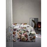 ESSENZA Fleur Dekbedovertrek Grijs - Lits-Jumeaux XL – 260x200/220 cm