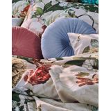 ESSENZA Fleur Dekbedovertrek Grijs - Lits-Jumeaux XL – 260x200/220 cm