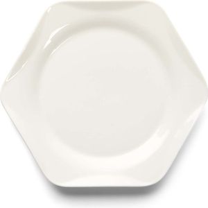 ESSENZA Sculpture Off white Gebaksbord 17 cm