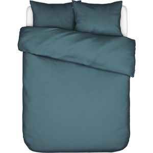 ESSENZA Minte Dekbedovertrek Denim Blue - Lits-Jumeaux - 240x200/220 cm