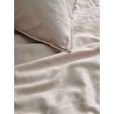 ESSENZA Minte Dekbedovertrek Cement - Eenpersoons – 140x200/220 cm