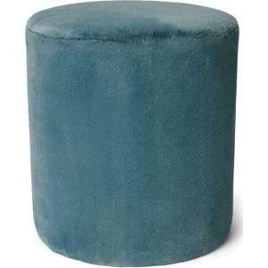 Poef Essenza Furry Pouf Denim 