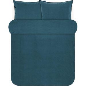 Dekbedovertrek Marc O'Polo Senja Deep Blue Katoen-260 x 200 / 220 cm | Extra Breed