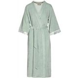 Essenza - Ilona Uni - Kimono - Groen - 80% Katoen / 20% Polyester