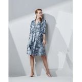 Essenza - Sarai Aurelie - Kimono - Blauw - 100% Polyester Satijn