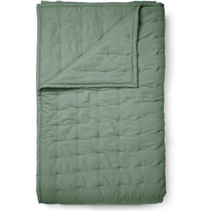 Steppdecke Essenza Ruth Laurel Green-220 x 265 cm