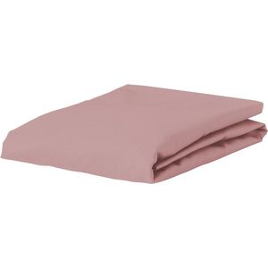 ESSENZA Satin Hoeslaken Woodrose - 90x210 cm