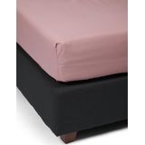 ESSENZA Premium Percale Woodrose Hoeslaken 160 x 200 cm