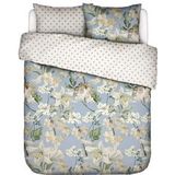 ESSENZA - Rosalee - Dekbedovertrekset - IJsblauw - Katoen Satijn