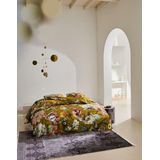 ESSENZA Filou Dekbedovertrekset - Olive - Katoen Satijn - 260 x 220 cm