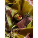 ESSENZA Filou Dekbedovertrekset - Olive - Katoen Satijn - 260 x 220 cm