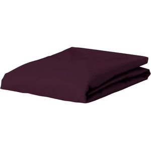 Spannbettlaken Essenza Minte Burgundy (Satin)-80 x 200 cm