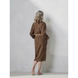 Badjas Essenza Women Connect Organic Uni Leather Brown