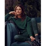 Essenza - Uma Uni - Sweater - Thyme - Katoen/Polyester/Elastaan