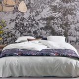 ESSENZA Minte Dekbedovertrek Oyster - Eenpersoons – 140x200/220 cm