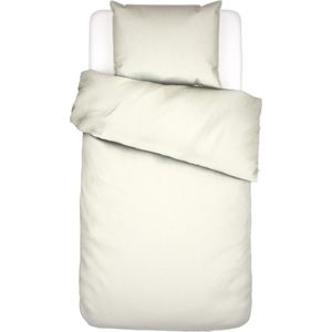 ESSENZA Minte Dekbedovertrek Oyster - Eenpersoons – 140x200/220 cm