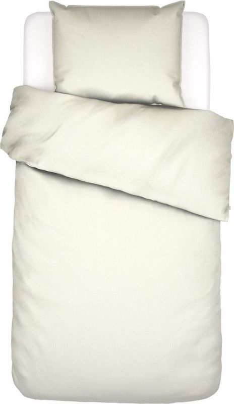 ESSENZA Minte Dekbedovertrek Oyster - Eenpersoons – 140x200/220 cm