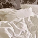 ESSENZA Minte Dekbedovertrek Oyster - Tweepersoons – 200x200/220 cm