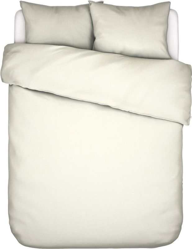 ESSENZA Minte Dekbedovertrek Oyster - Tweepersoons – 200x200/220 cm