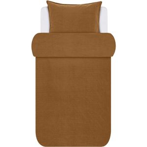 Dekbedovertrek Marc O'Polo Senja Toffee Brown Renforcé-140 x 200 / 220 cm | 1-Persoons