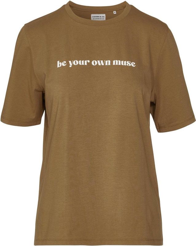 COVERS CO Fiona Uni T-Shirt Goud