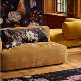 ESSENZA Daffodils Reunited Sierkussen - Zwart - 50 x 50 cm