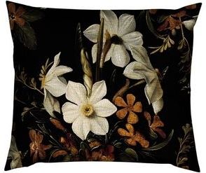 ESSENZA Daffodils Reunited Sierkussen - Zwart - 50 x 50 cm