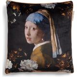 Sierkussen - Blauw - Polyester - 45x45 cm