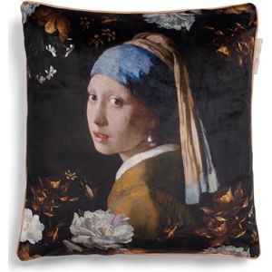 Sierkussen - Blauw - Polyester - 45x45 cm
