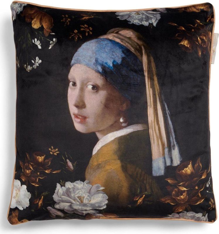 Sierkussen - Blauw - Polyester - 45x45 cm