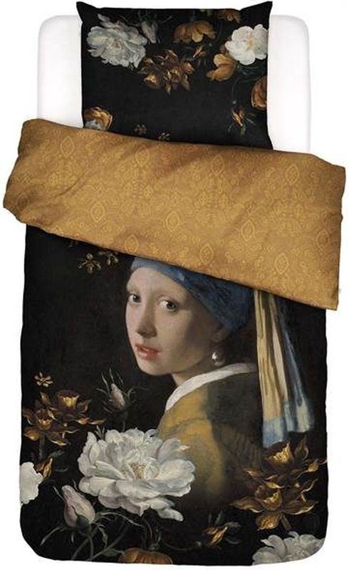 Dekbedovertrek - Katoen - Blauw - 1 Persoons