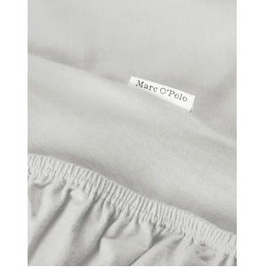 Marc O'Polo - Premium Organic Jersey - Lichtgrijs Hoeslaken - 140-160 x 200-220 cm