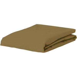Hoeslaken Essenza The Perfect Organic Jersey Olive (Jersey)-Lits-Jumeaux XL (180/200 x 200/210/220 cm)