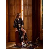 Essenza Kimono Daffodils Reunited - Zwart