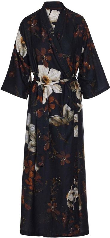 Essenza Kimono Daffodils Reunited - Zwart