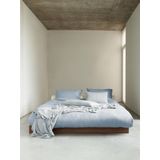 Marc O'Polo - Valka - Dekbedovertrekset - Powder Blue - Linnen - 260 x 220 cm