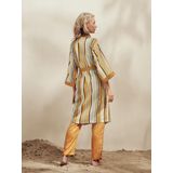 Essenza - Sarai - Kimono - Indian Gold - Satijn (100% Katoen)