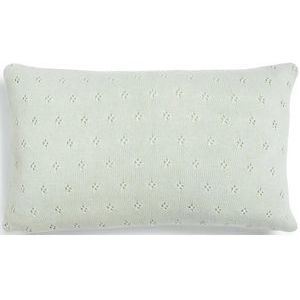 ESSENZA Knitted Ajour Morning swim Sierkussen 30 x 50 cm