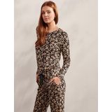 ESSENZA Waona Juliette Top Lange Mouw Nightblue