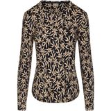 ESSENZA Waona Juliette Top Lange Mouw Nightblue