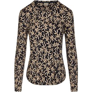 ESSENZA Waona Juliette Top Lange Mouw Nightblue